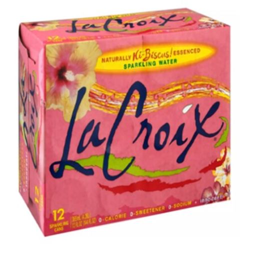 Picture of LA CROIX HI-BISCUS FLAVOR 12/PK