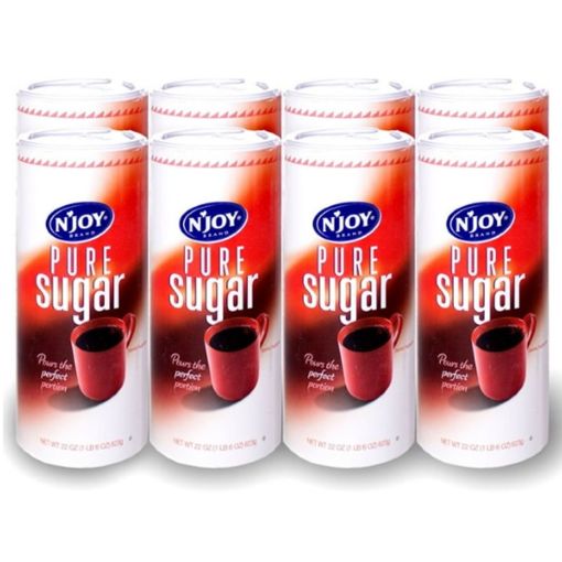 Picture of N JOY PURE SUGAR 22OZ CANISTER 8CN/PK