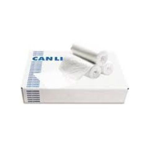 Picture of 40X46 .74MIL WHITE CAN LINER 100/CS