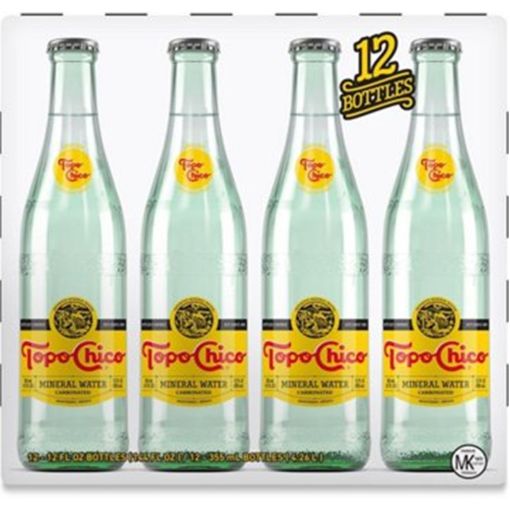 Picture of WATER,TOPO CHICO,MINERAL,12OZ 12/PK