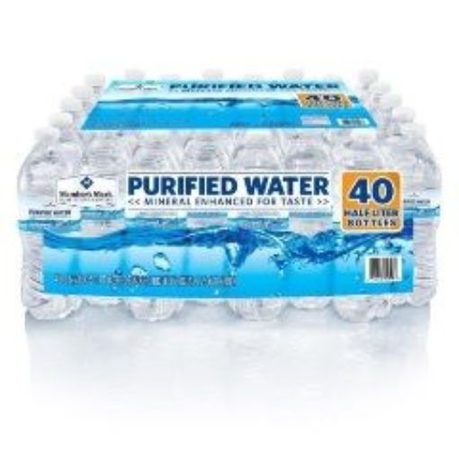 Picture of MEMBERS MARK PURIFIED WATER 16.9OZ 40/CS